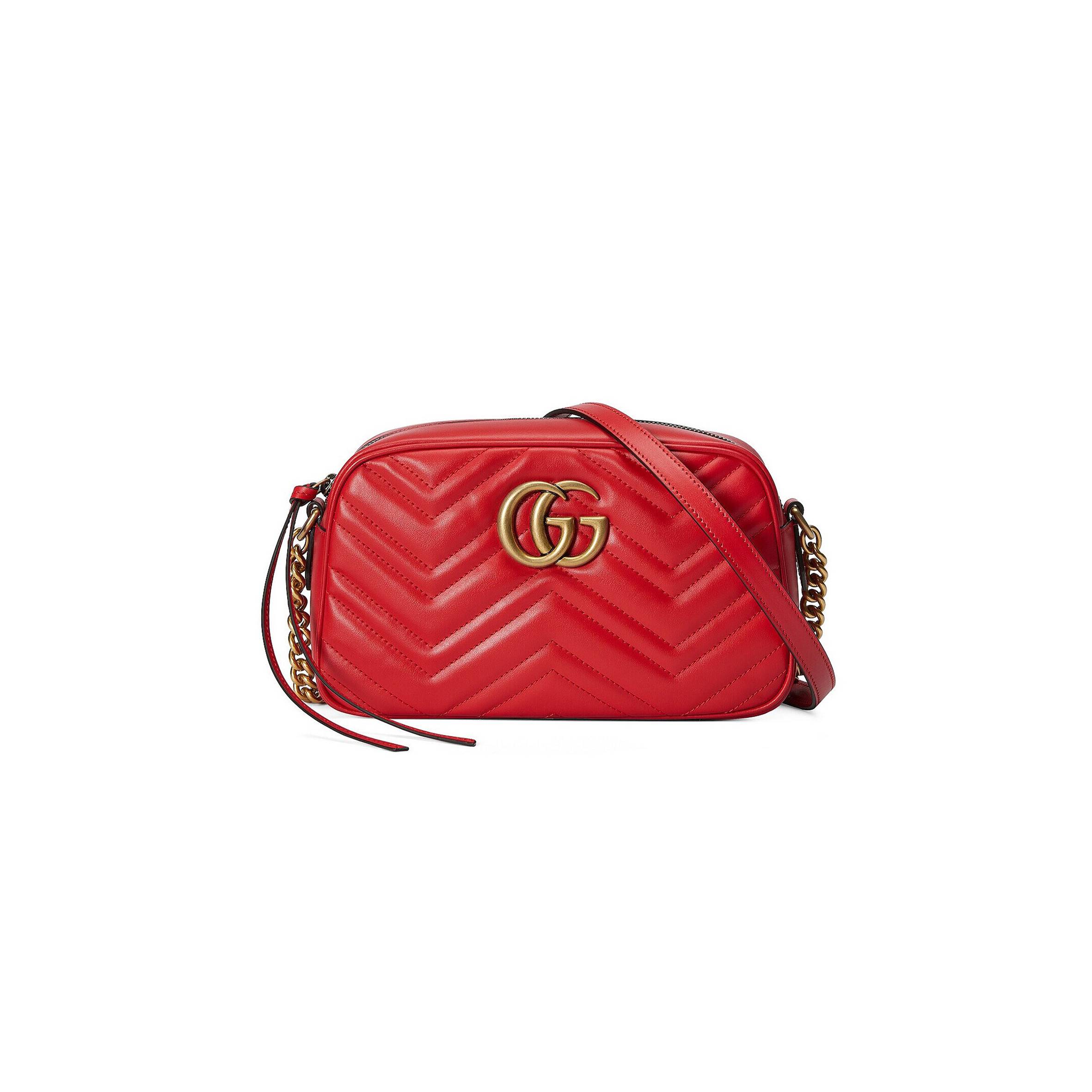 GUCCI MARMONT SMALL MATELASSE SHOULDER BAG 447632   (24*13*7cm)