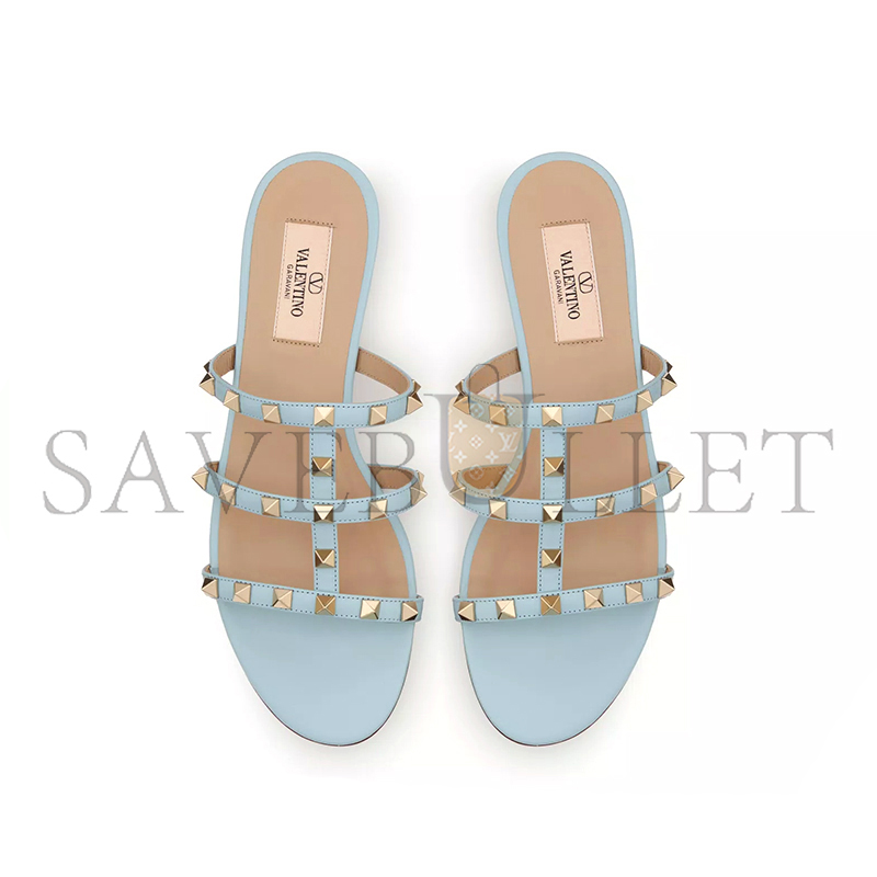 VALENTINO ROCKSTUD FLAT SLIDE SANDAL 5W2S0C49VOD_ZJ4 VALENTINO ROCKSTUD FLAT SLIDE SANDAL 5W2S0C49VOD_ZJ4
