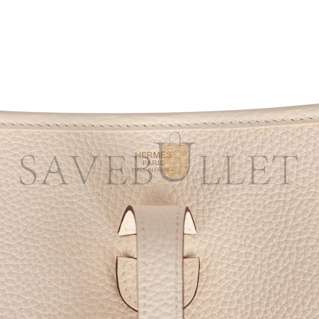 HERMES EVELYNE III PM NATA CLEMENCE GOLD HARDWARE (29*30*7cm)