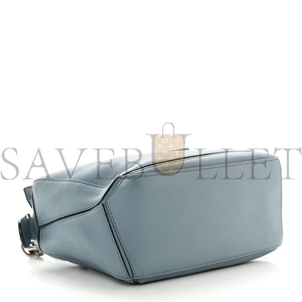 LOEWE CALFSKIN SMALL PUZZLE BAG STONE BLUE (24*16.5*10.5cm) LOEWE CALFSKIN SMALL PUZZLE BAG STONE BLUE (24*16.5*10.5cm)
