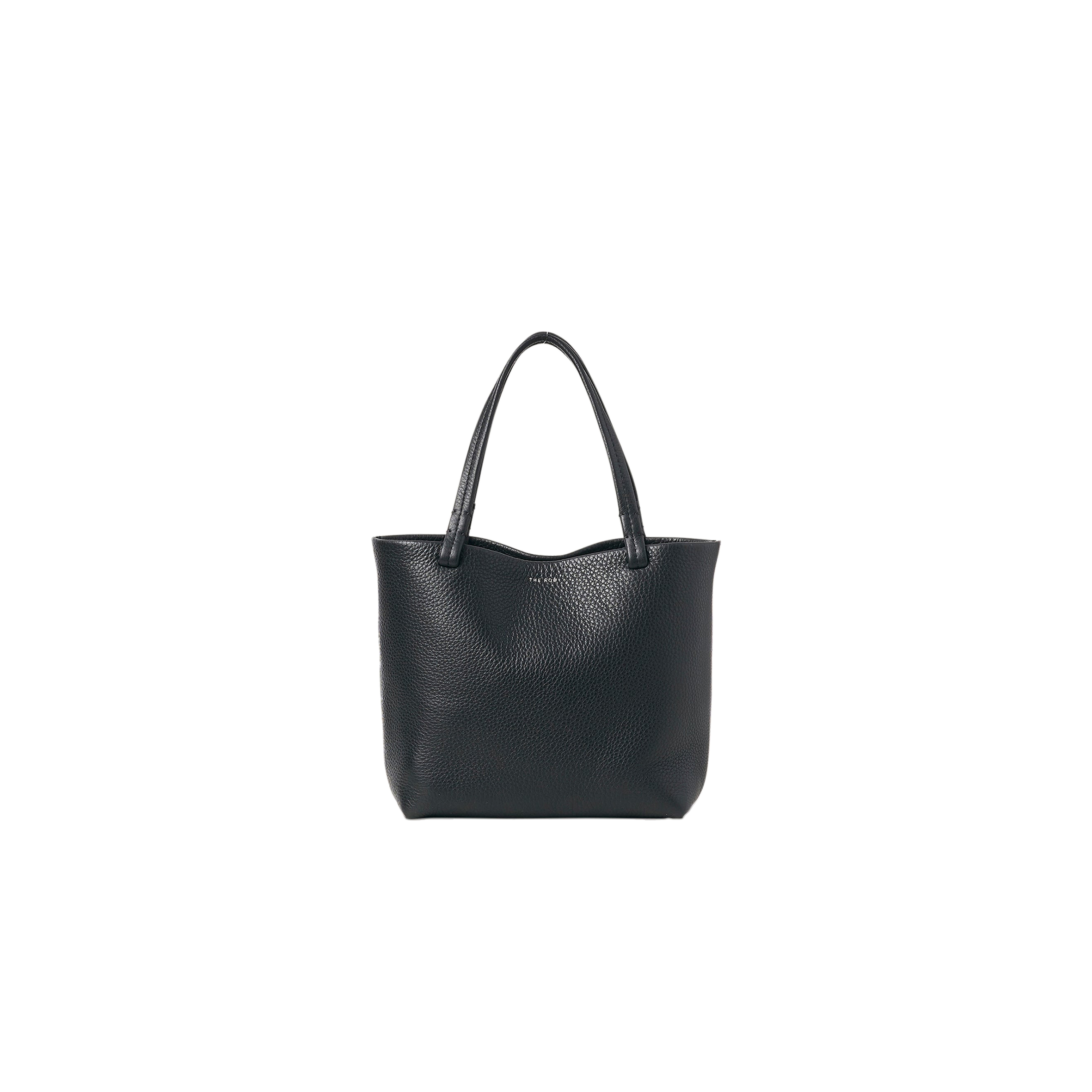 THE ROW SMALL PARK TOTE BAG IN LEATHER BLACK W1199L129BLPL (18*29*10cm)