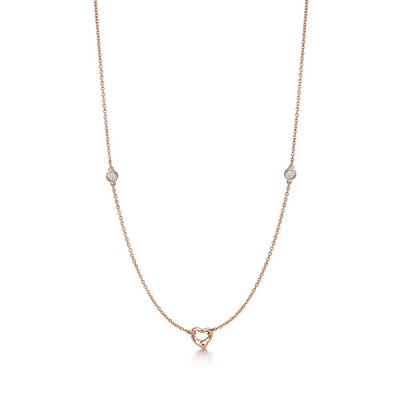 TIFFANY  ELSA PERETTI® OPEN HEART NECKLACE