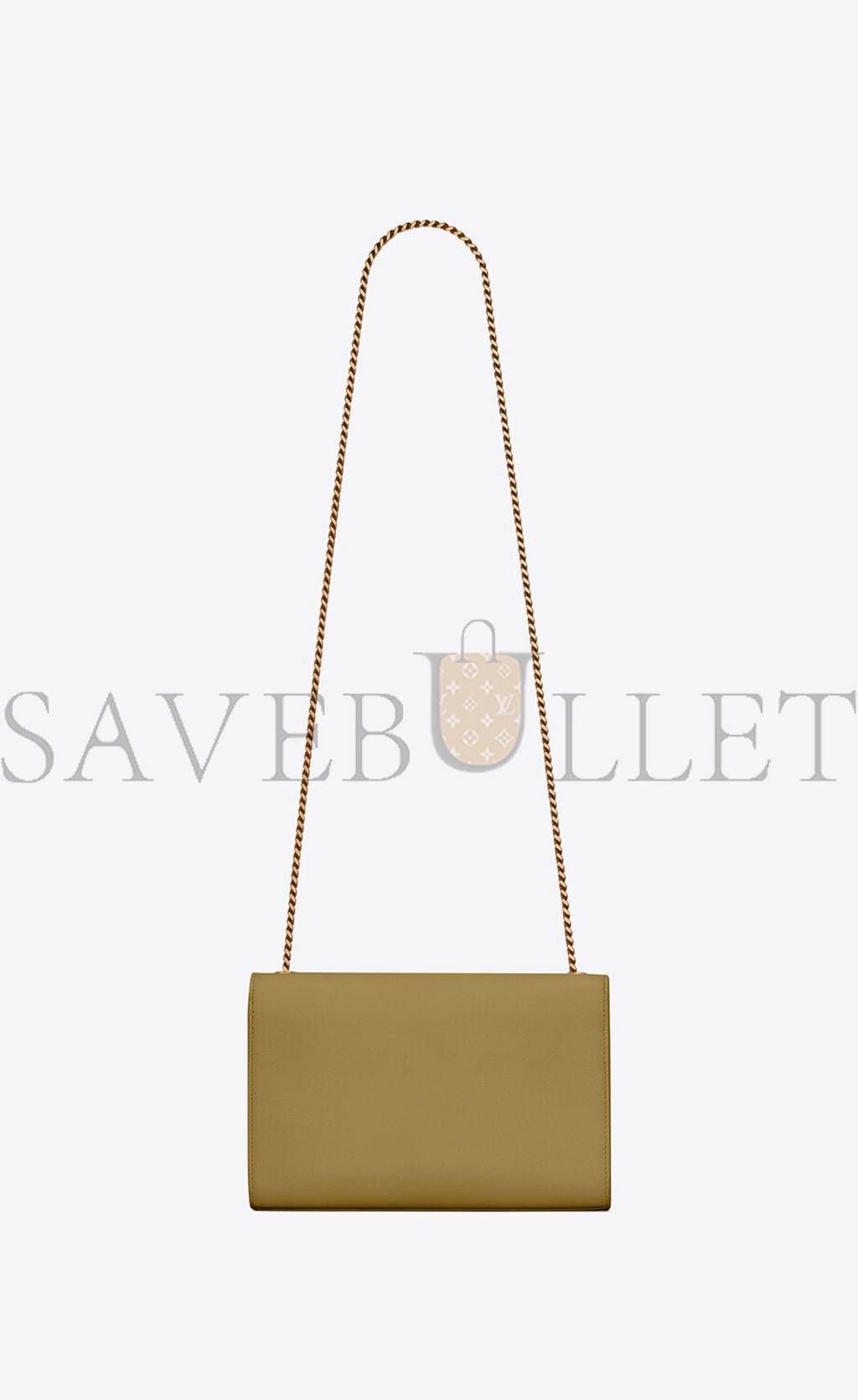 YSL KATE MEDIUM CHAIN BAG IN GRAIN DE POUDRE EMBOSSED LEATHER 364021BOW0W3321 (24*14.5*5.5cm)