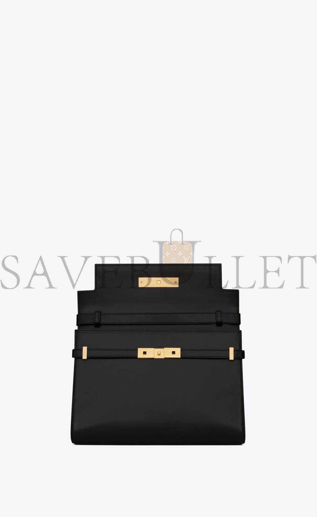 YSL MANHATTAN SHOULDER BAG IN BOX SAINT LAURENT LEATHER 5792710SX0W1000 (29*20*7.5cm)